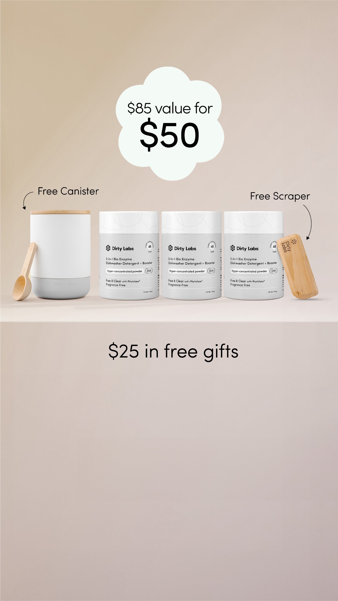 Dirty Labs Facebook ad