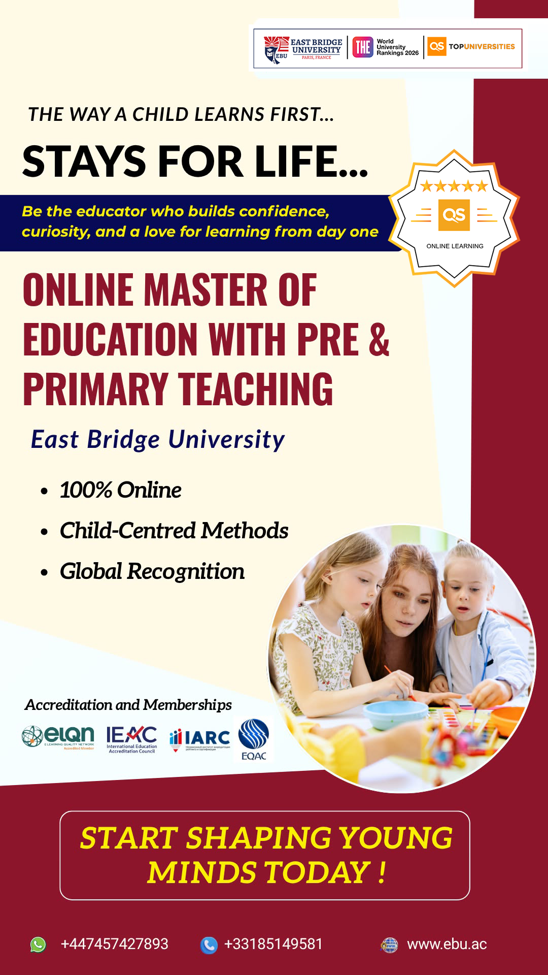 East Bridge University Facebook ad
