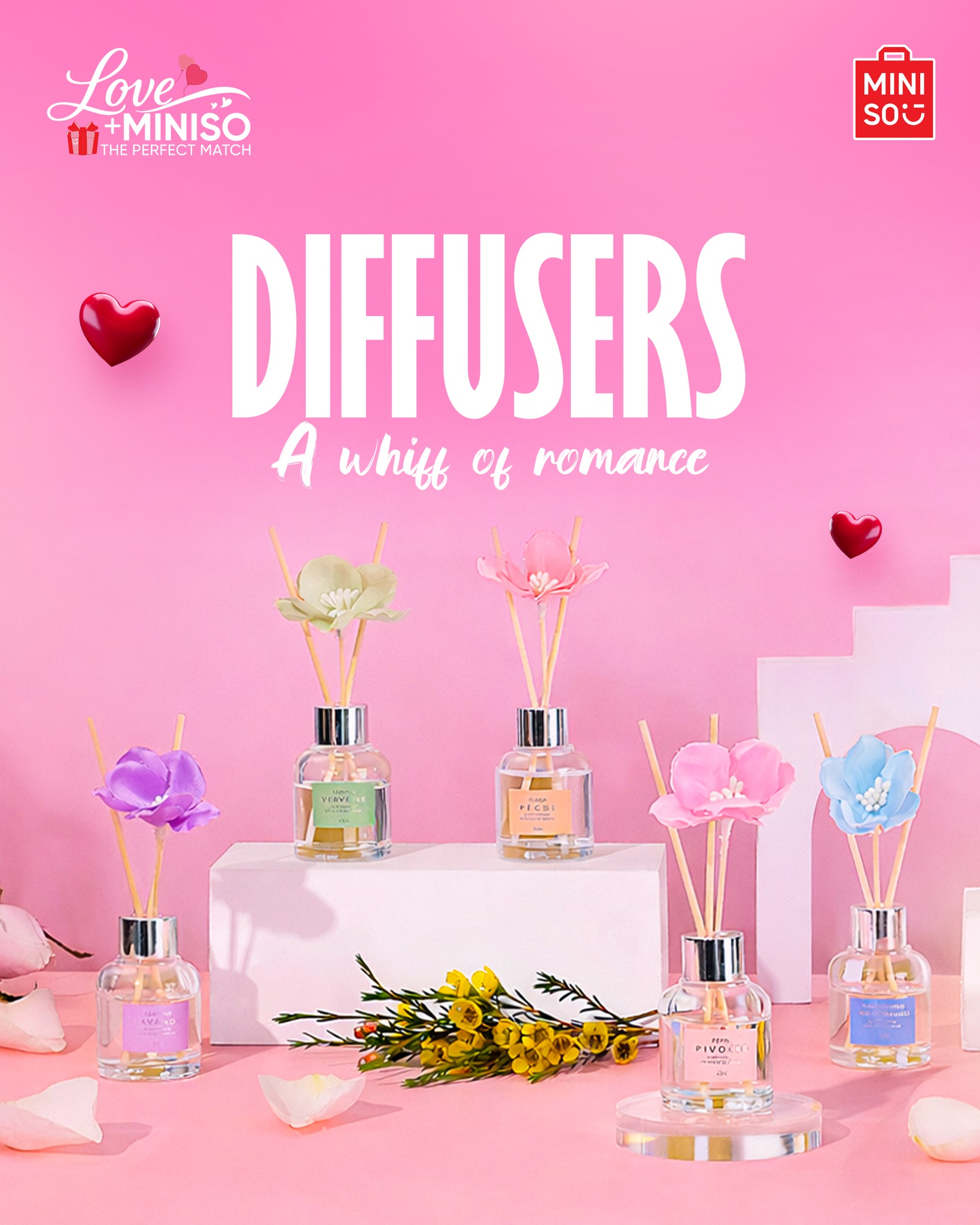 Miniso Bangladesh Facebook ad: Your Valentine deserves a home that smells like…