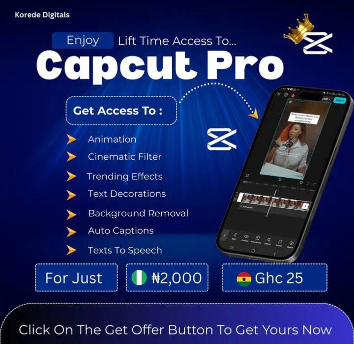 Ai Art Community Facebook ad: CAPCUT PRO AND GROK PRO