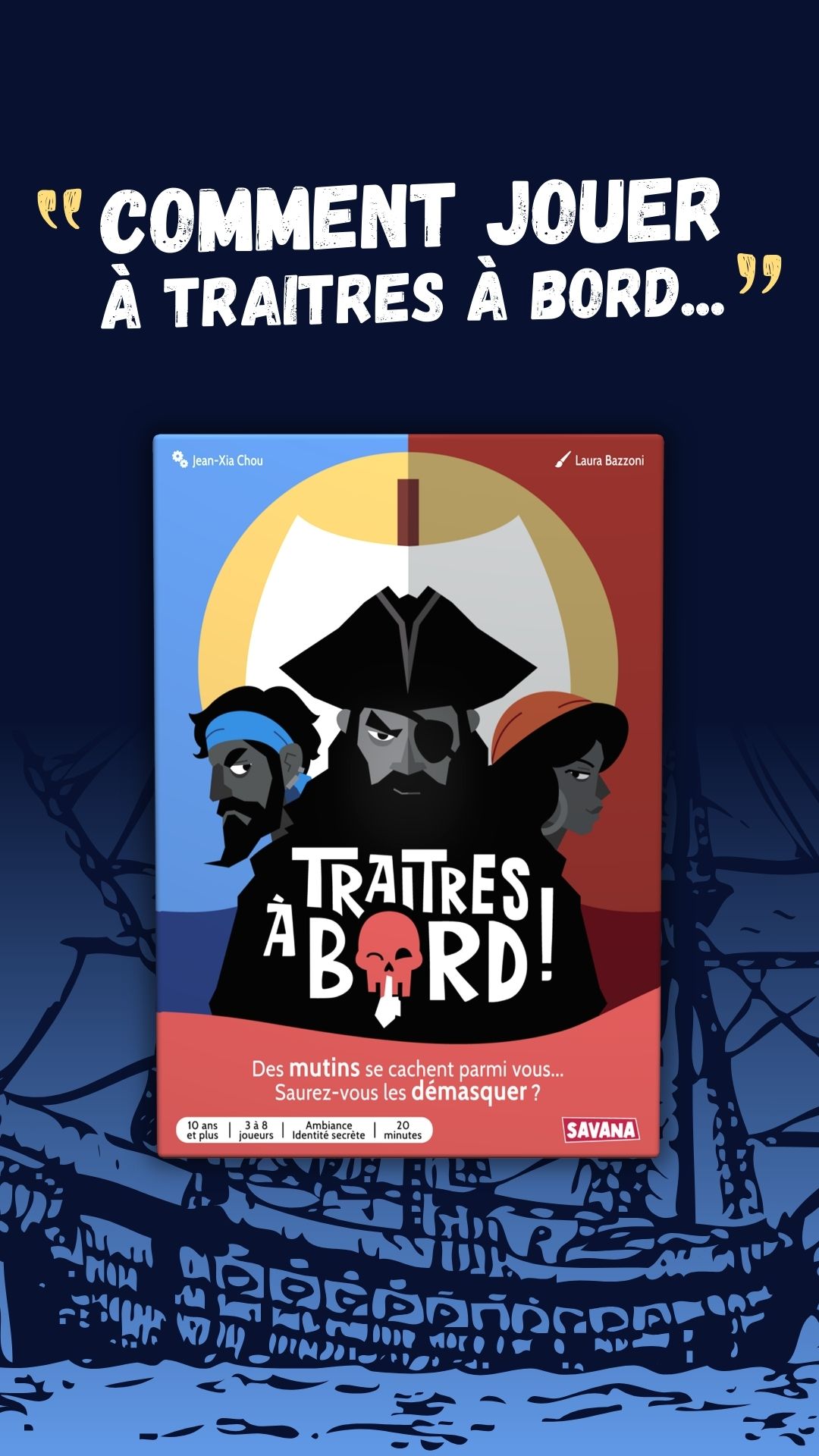 Traitres à Bord - Le Jeu Facebook ad