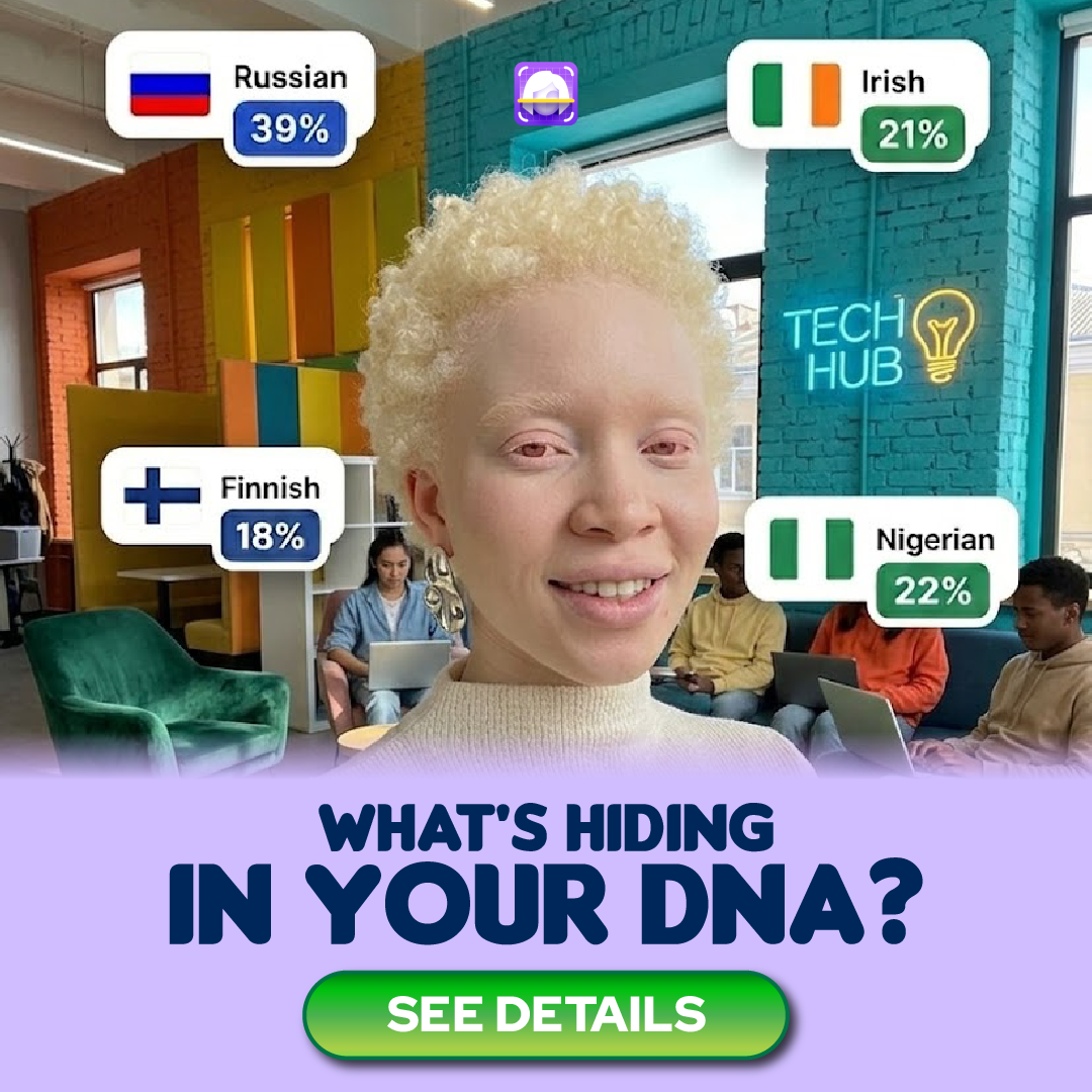 Hidden in Your DNA Facebook ad