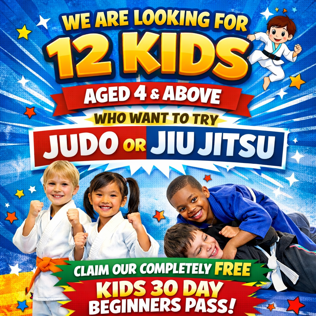 Tampa Florida Judo Facebook ad: 30-DAY FREE TRIAL for KIDS