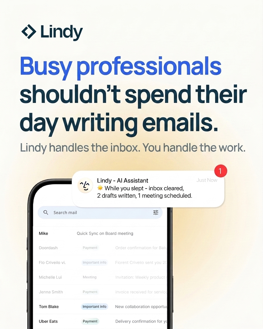 Lindy Facebook ad