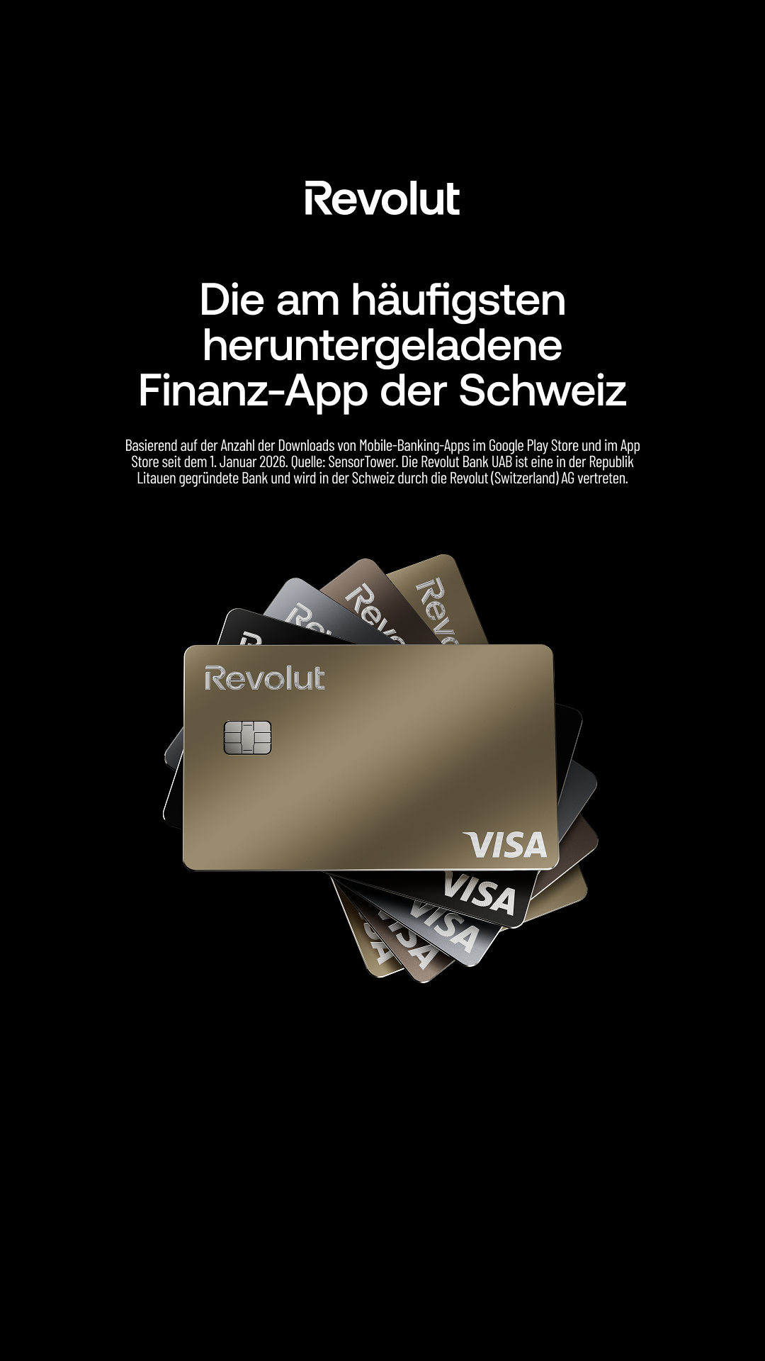 Revolut Facebook ad