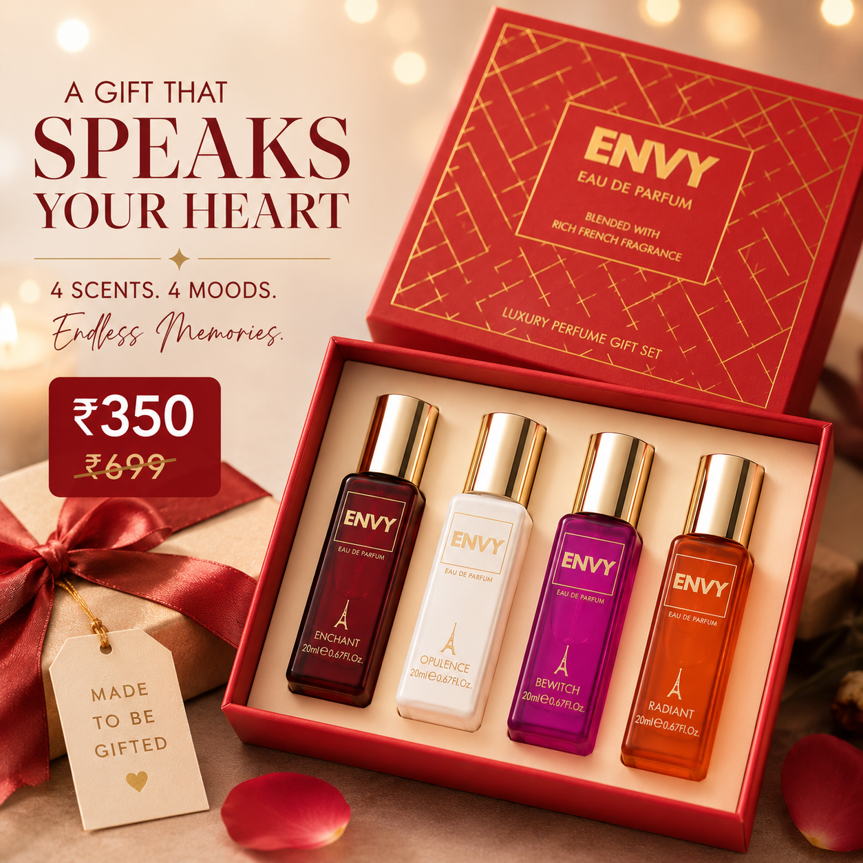 ENVY Perfume Facebook ad