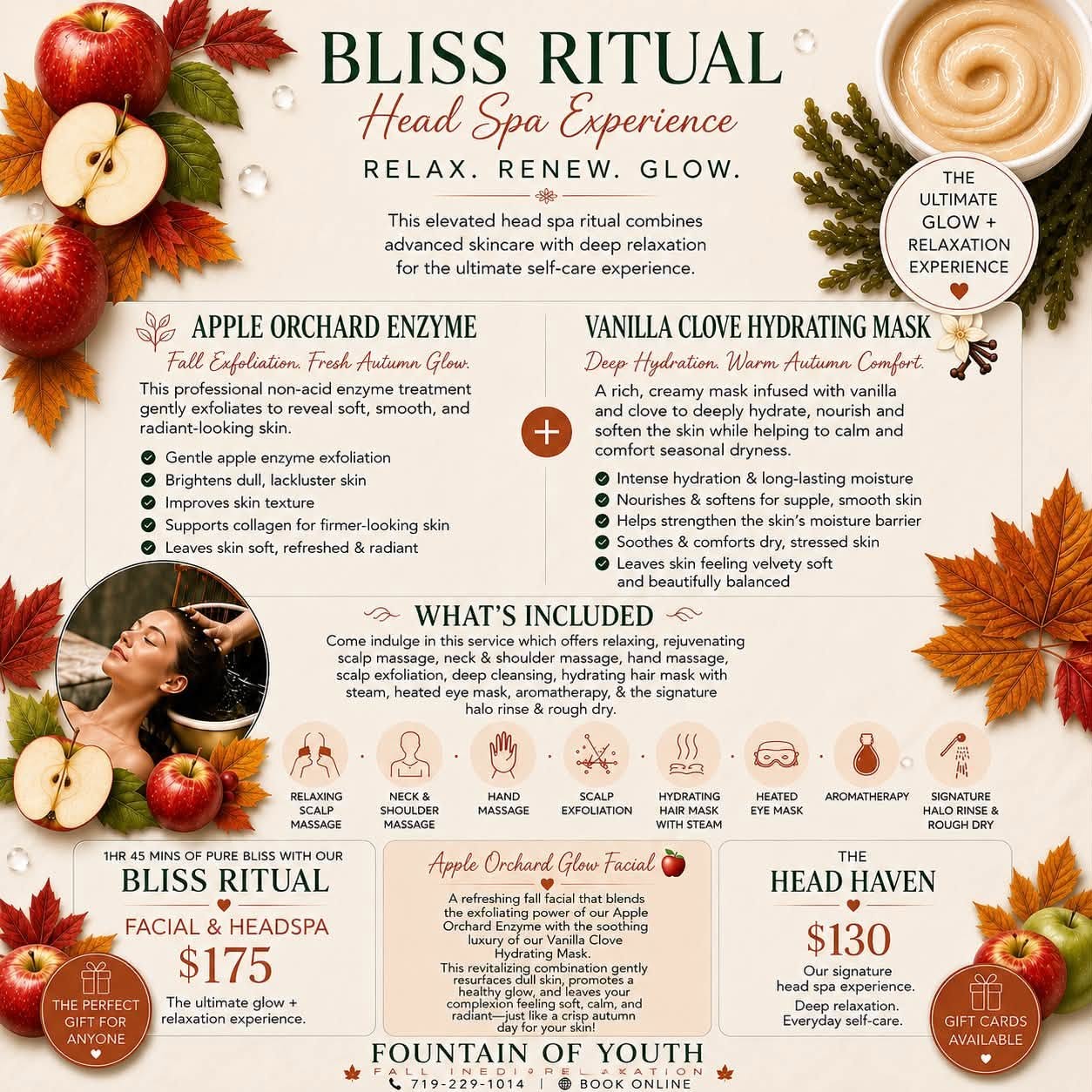 Fountain of Youth Medi Spa Facebook ad: SEPTEMBER SPECIALS ARE HERE!