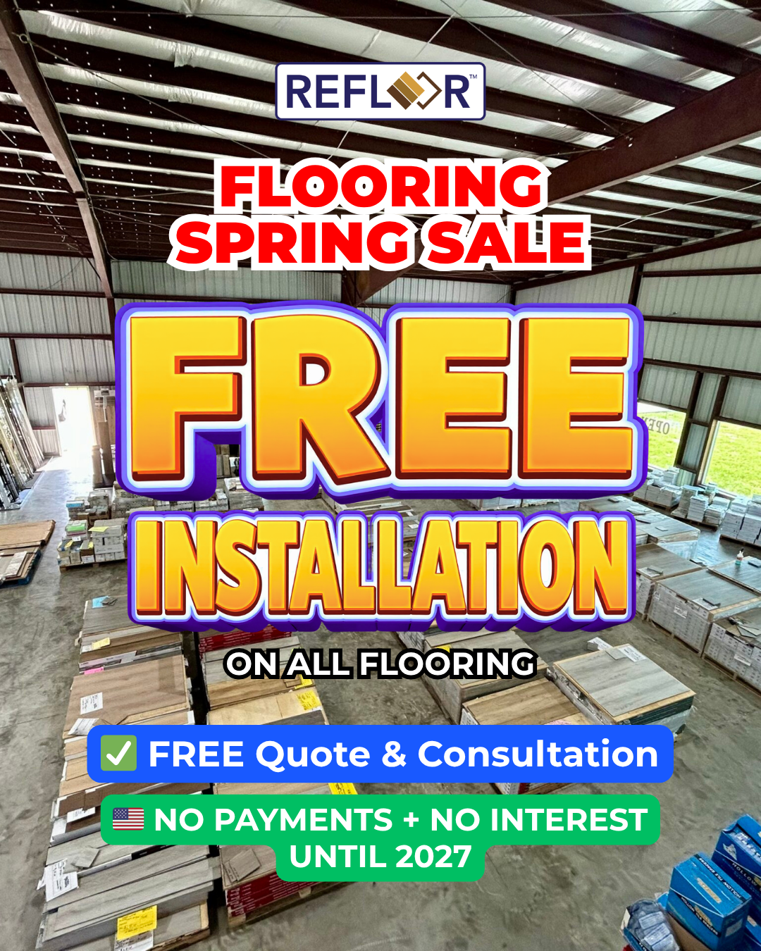 Refloor Facebook ad