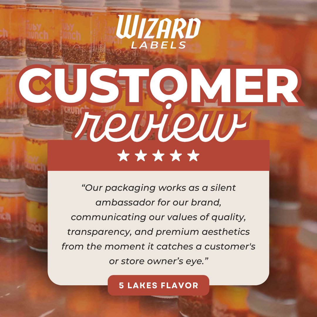 Wizard Labels Facebook ad