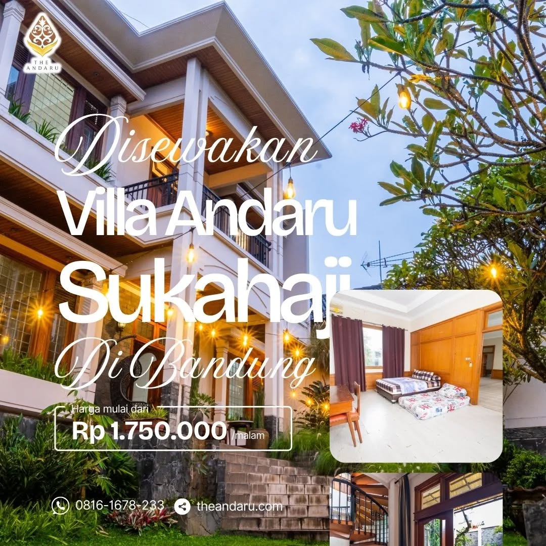Villa Andaru Facebook ad: Andaru Sukahaji - Bandung