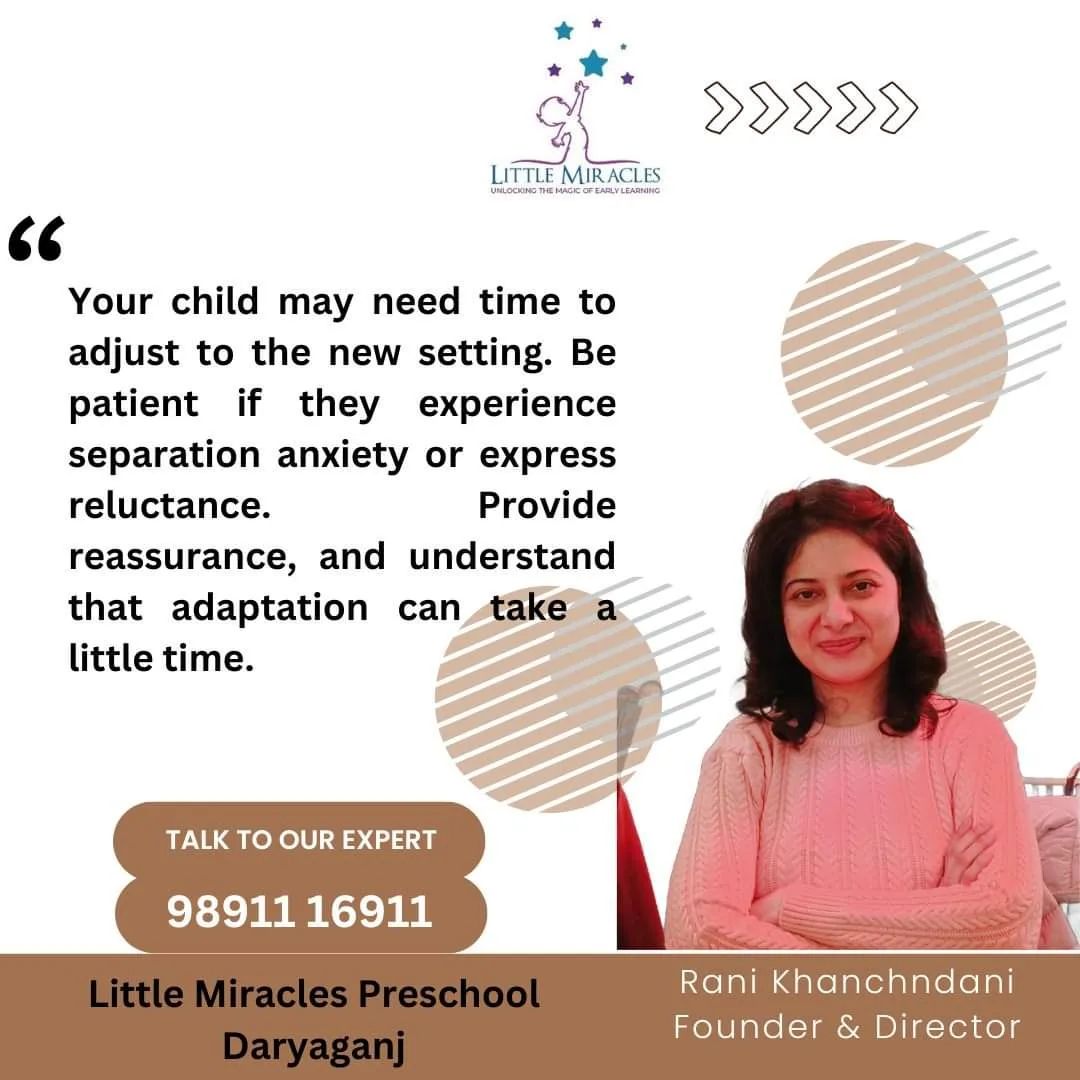 Little Miracles Facebook ad: Preschool Admission Tips for Parents