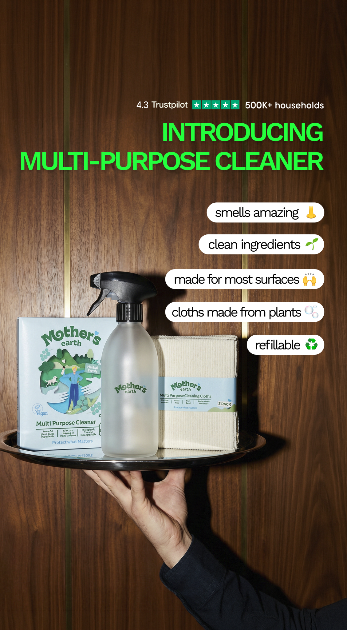 Mothers Earth Facebook ad