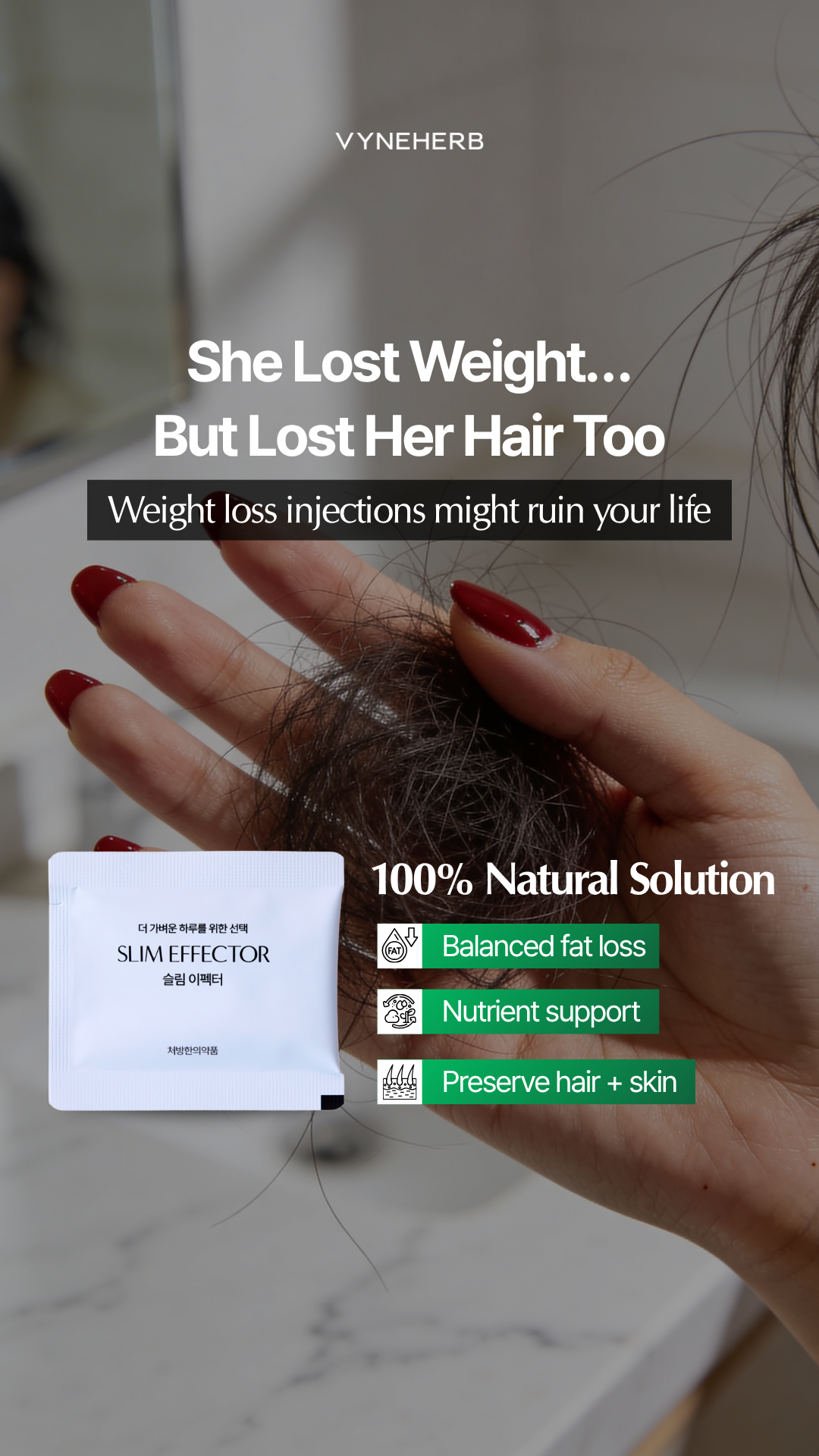 Vyneherb Facebook ad