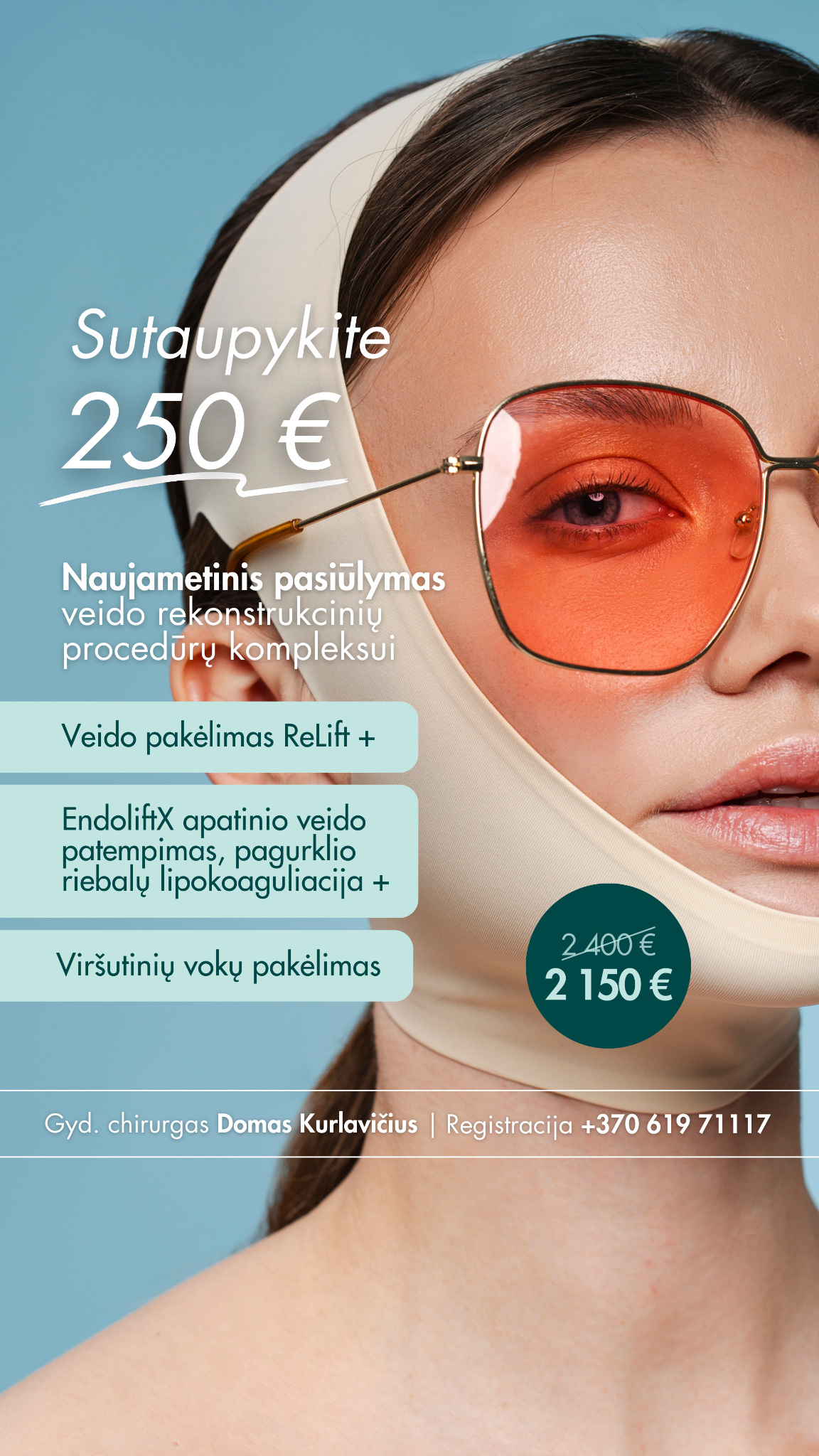 DermaSurgic estetinės medicinos ir chirurgijos centras Facebook ad