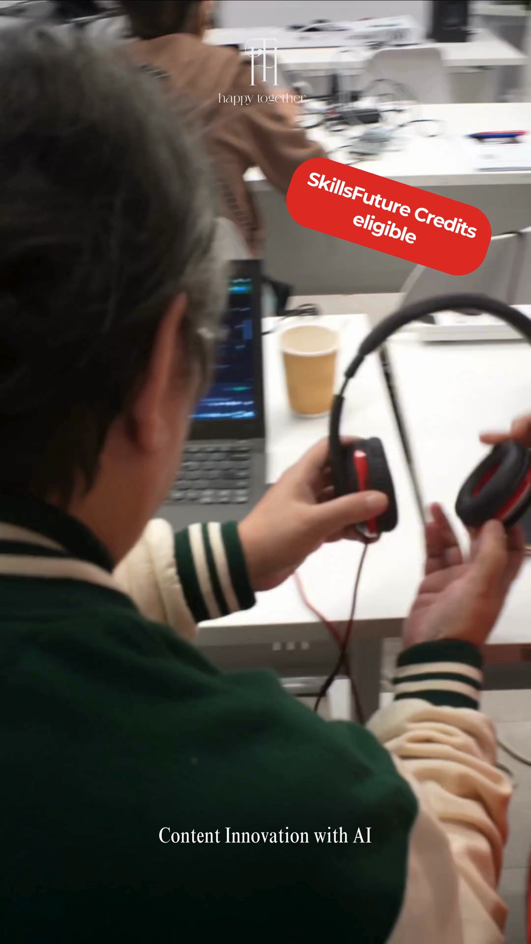 Happy Together Facebook ad: Generate Your Own AI Music