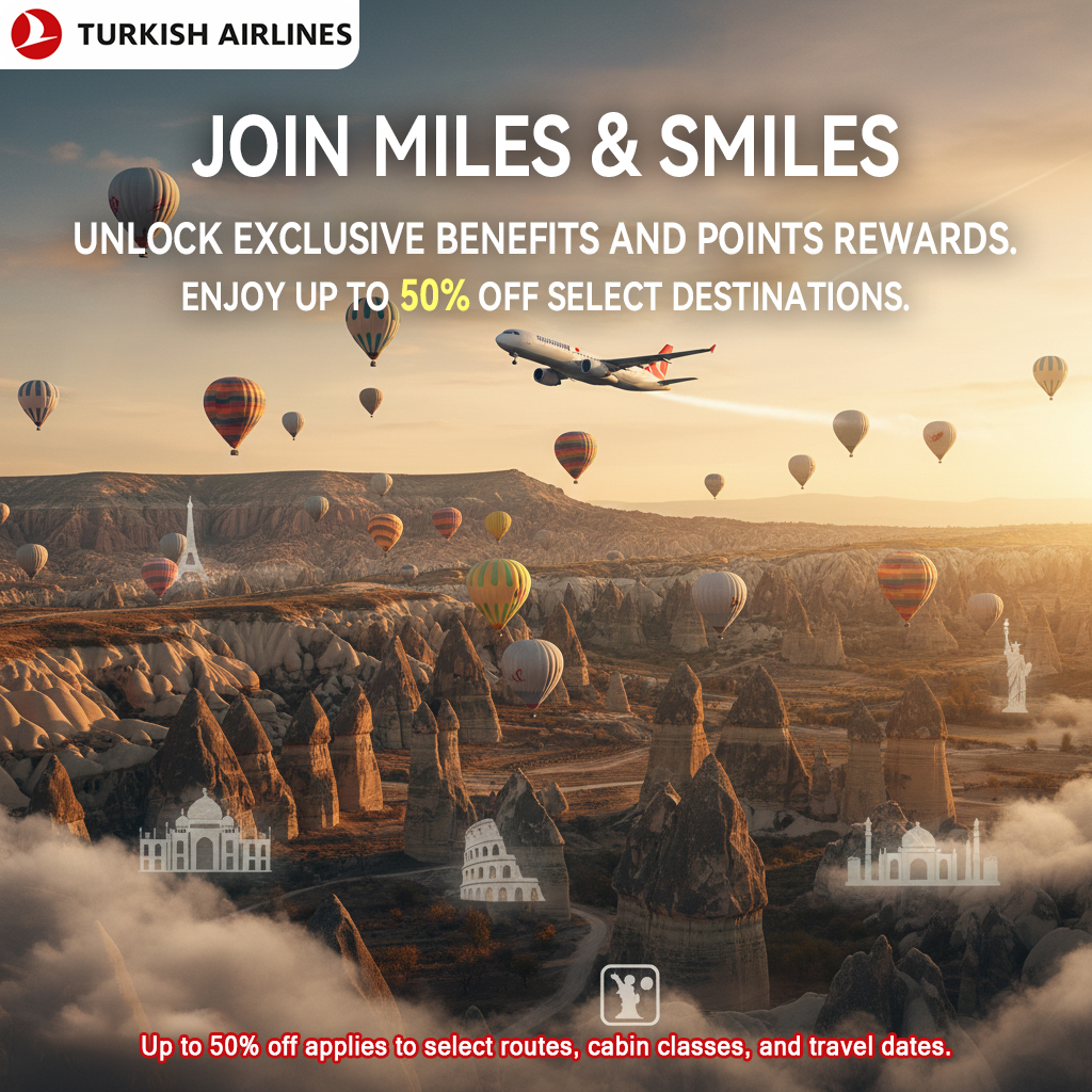 Mark E. Wilson Facebook ad: Make your pilgrimage a reality with Turkish Airlines