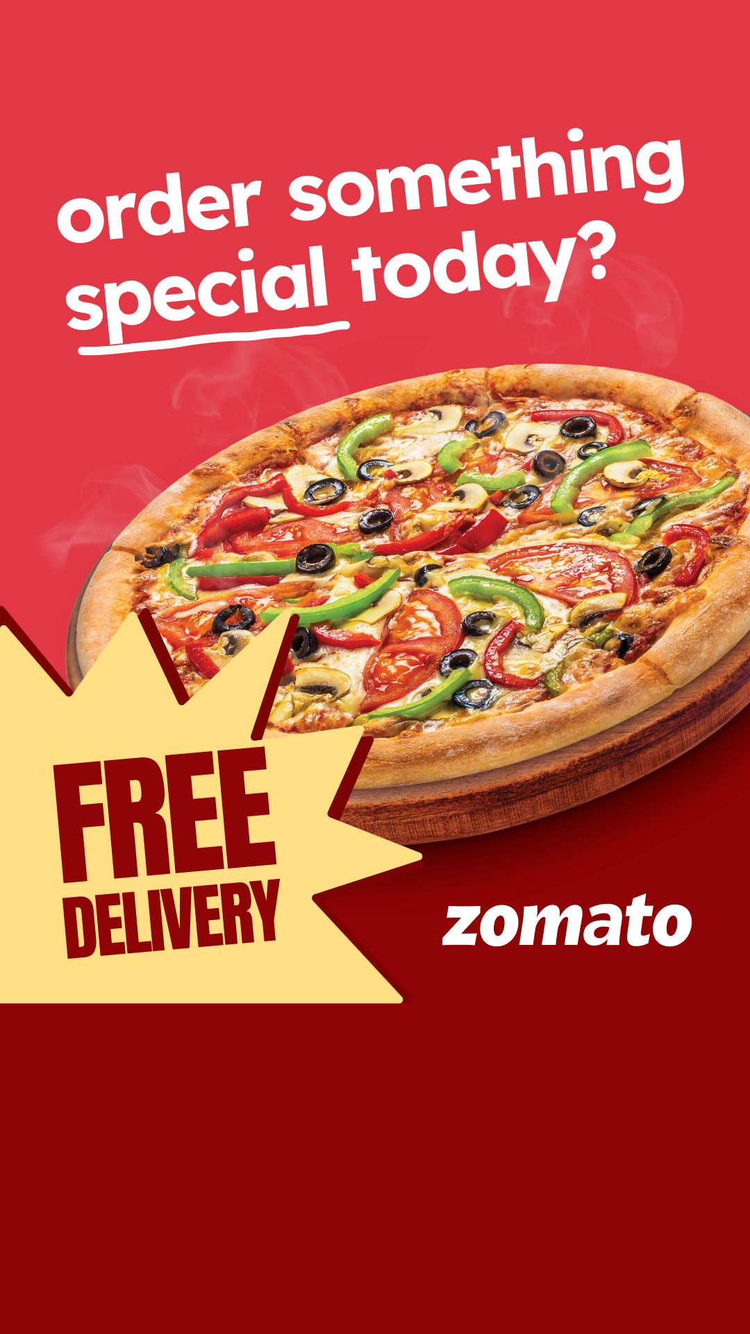 Zomato Facebook ad