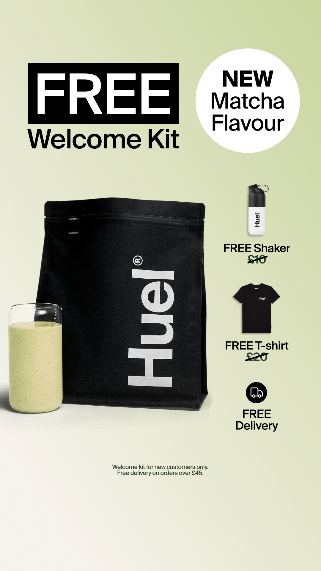 Huel Facebook ad