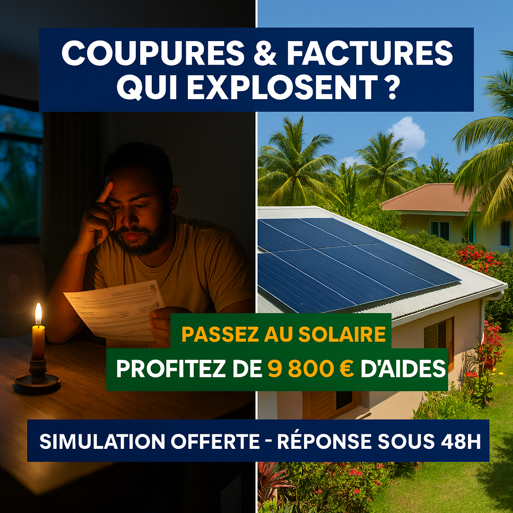 Green Energy Facebook ad: Simulez vos économies