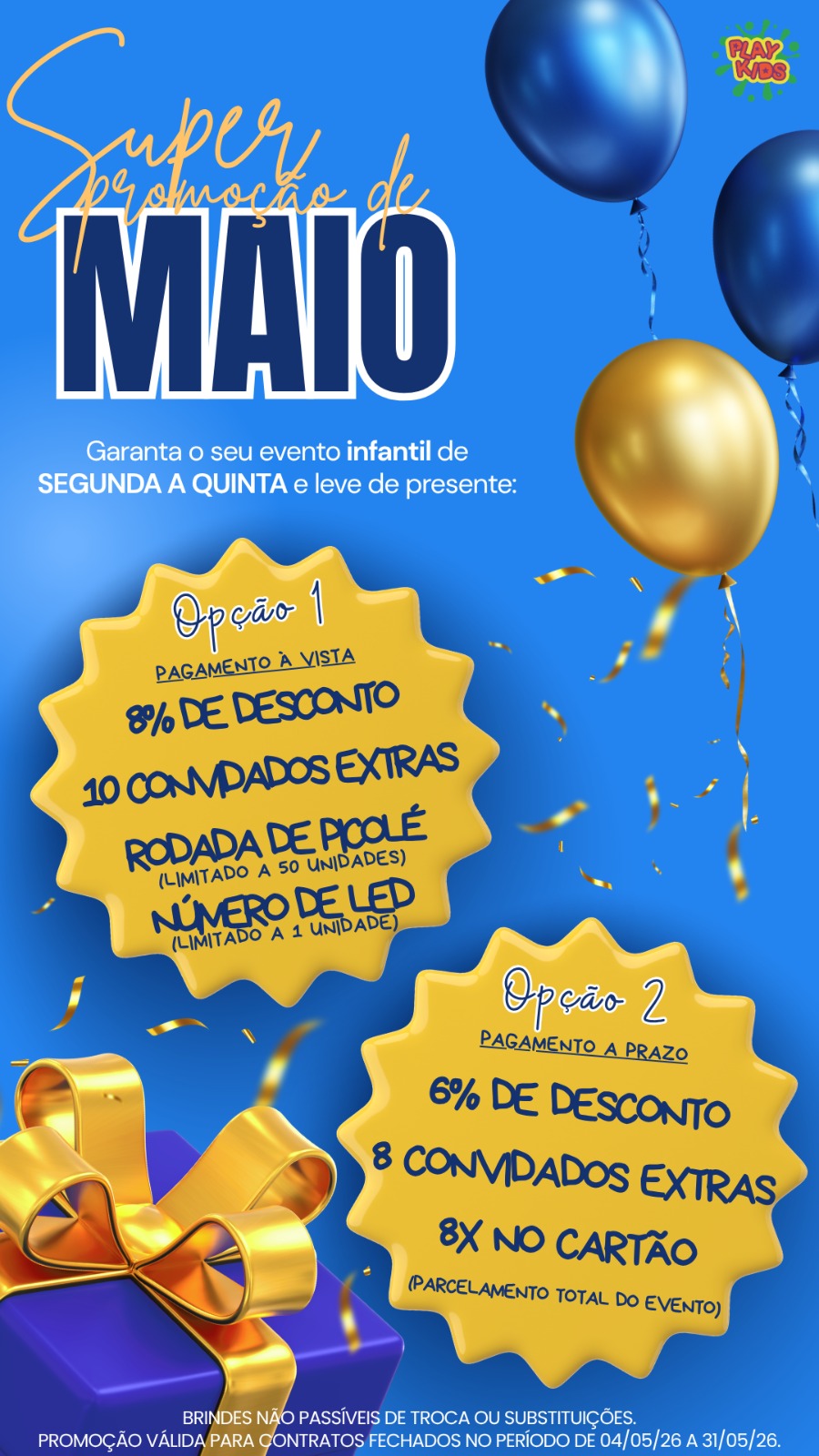 Espaço Play Kids Facebook ad