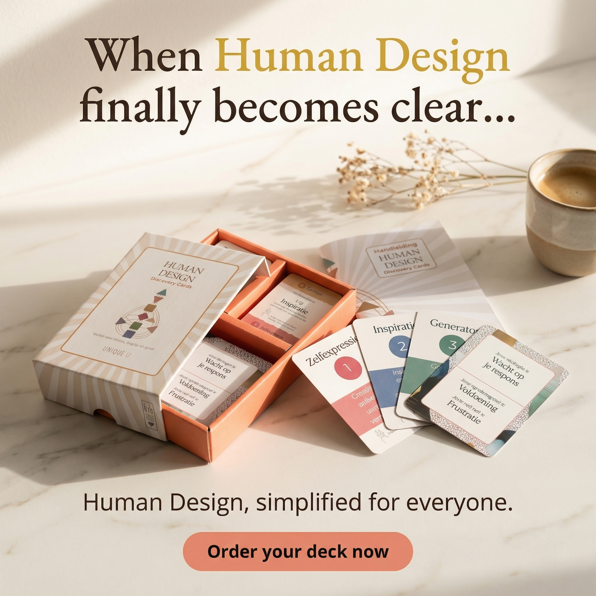 Humandesigncards Facebook ad