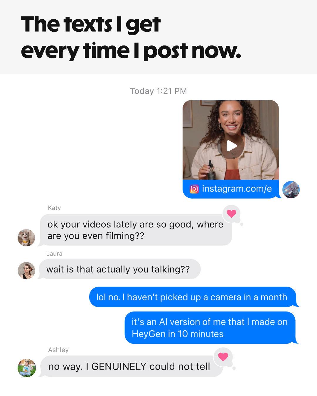 HeyGen Facebook ad