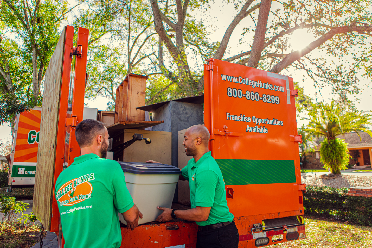 College Hunks Hauling Junk and Moving Bend Facebook ad