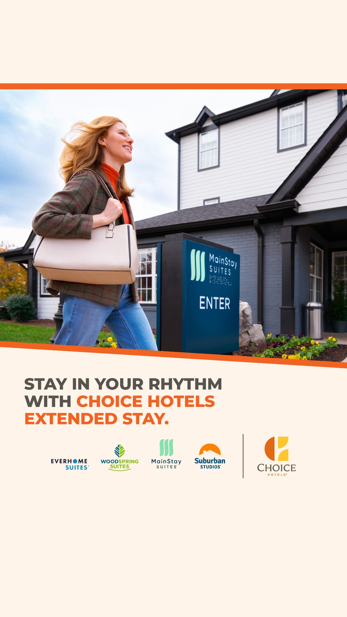Choice Hotels Facebook ad