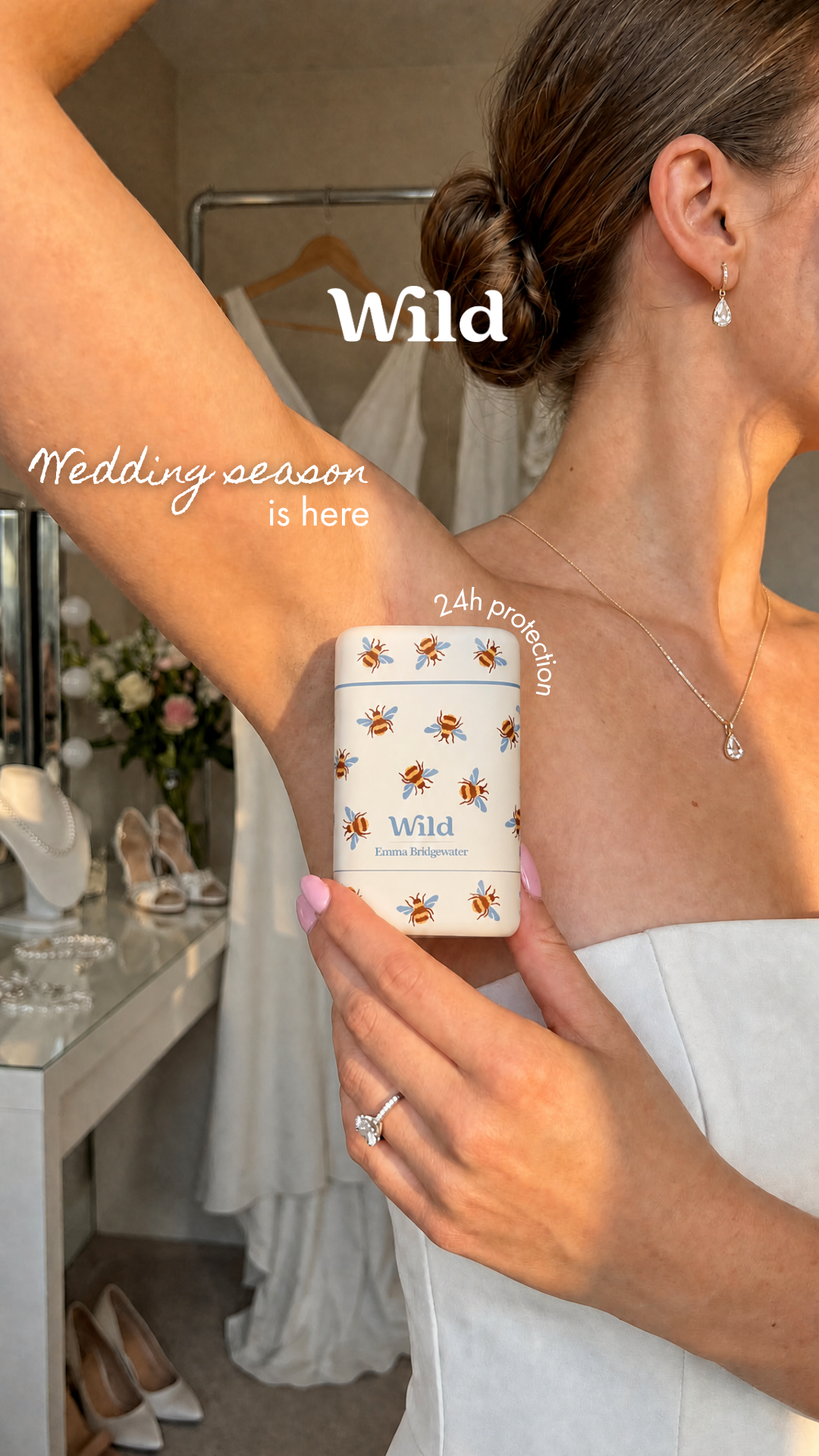 Wild Facebook ad: 24h protection on your big day