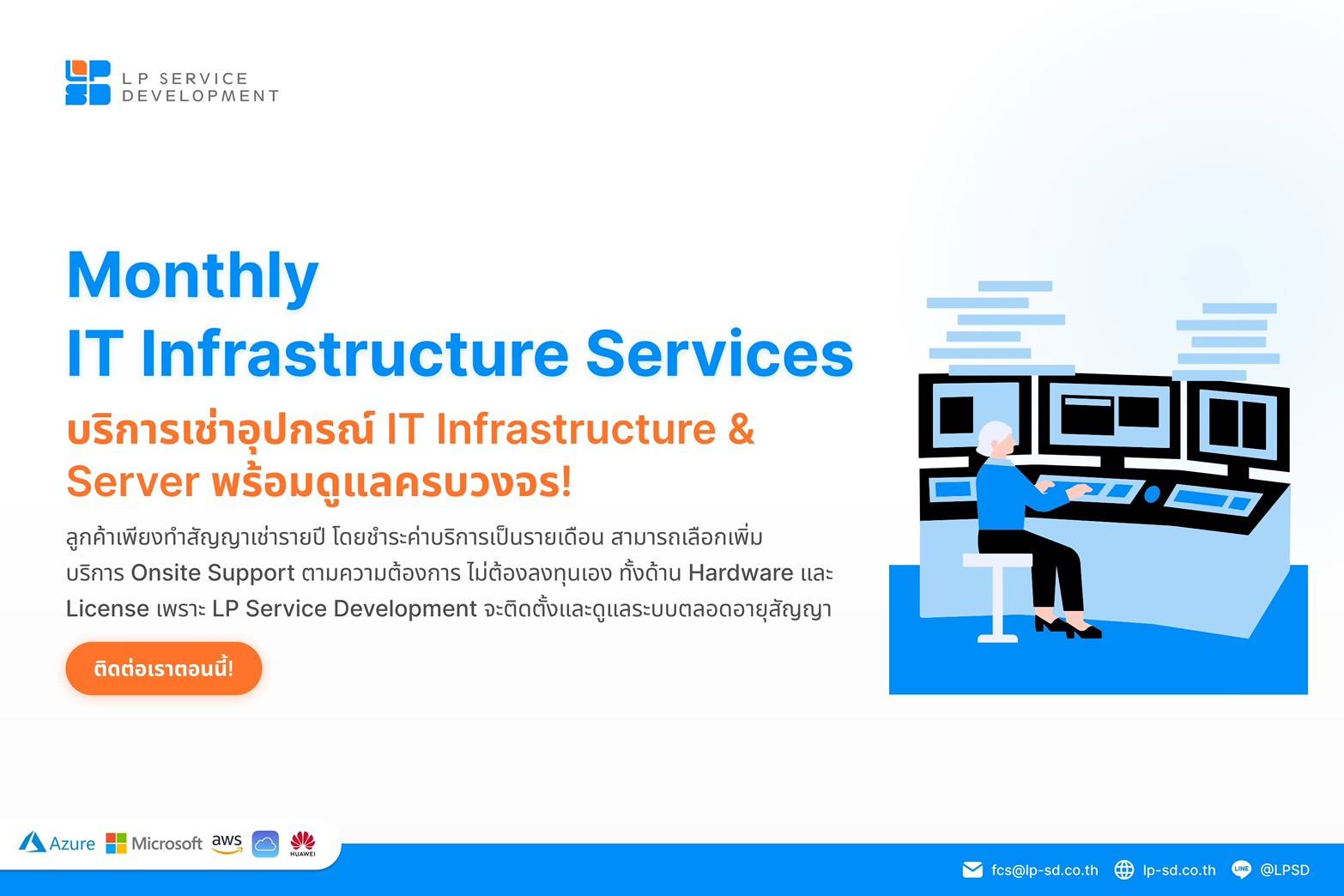 LP Service Development Facebook ad