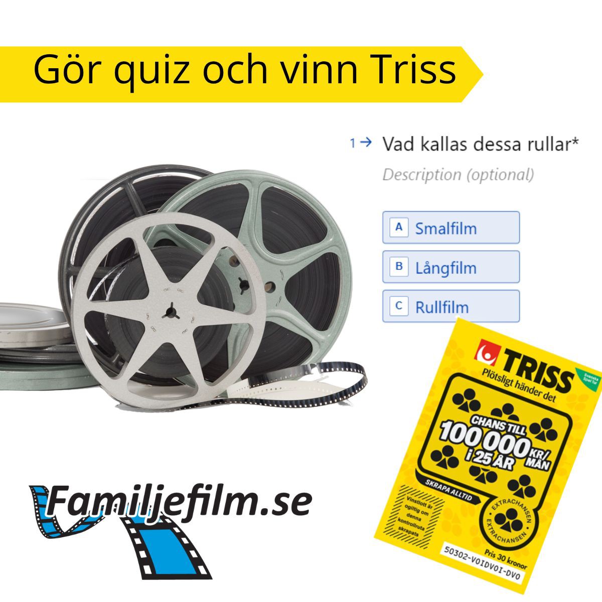 Familjefilm Facebook ad