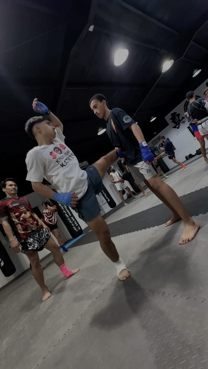 TKO Muay Thai Facebook ad: Stronger together! Join our Muay Thai family and…