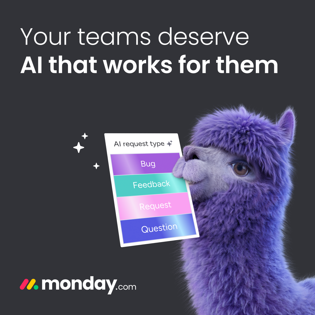 monday.com Facebook ad
