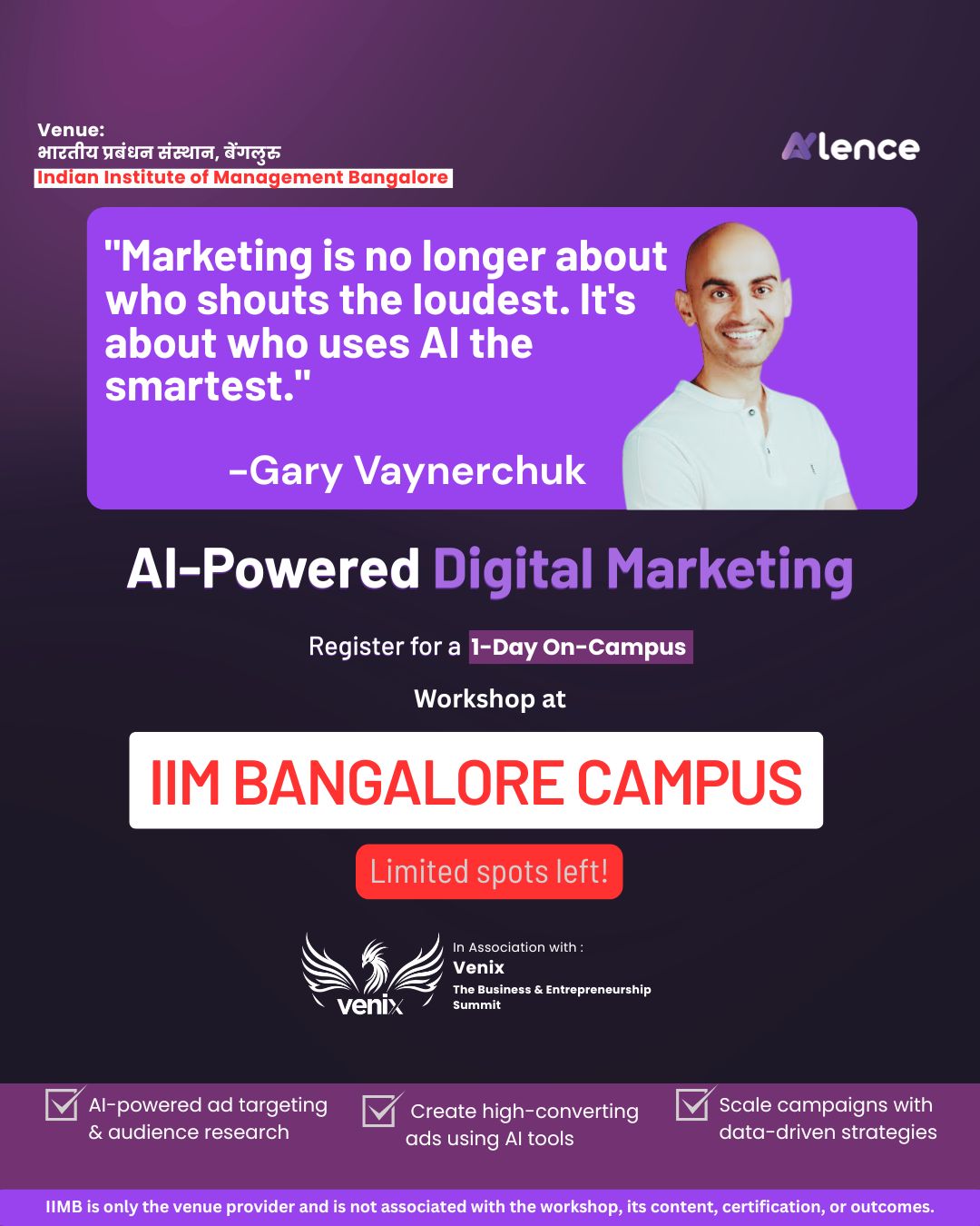 AyLence Facebook ad