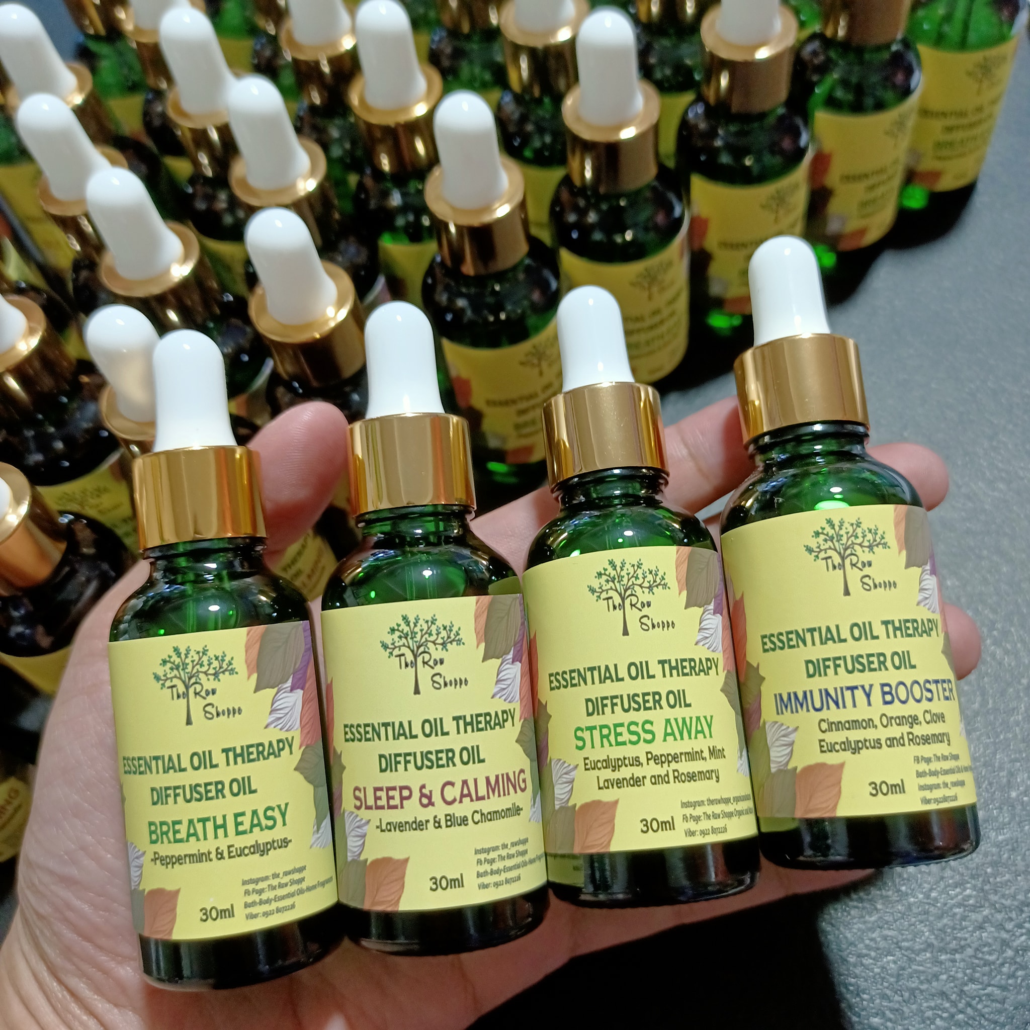 The Raw Shoppe Bath-Body-Essential Oils & Home Fragrances Facebook ad