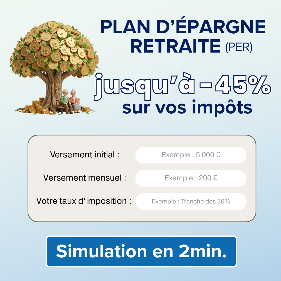 Orizon Patrimoine Facebook ad: Simulation PER gratuite en 2 min