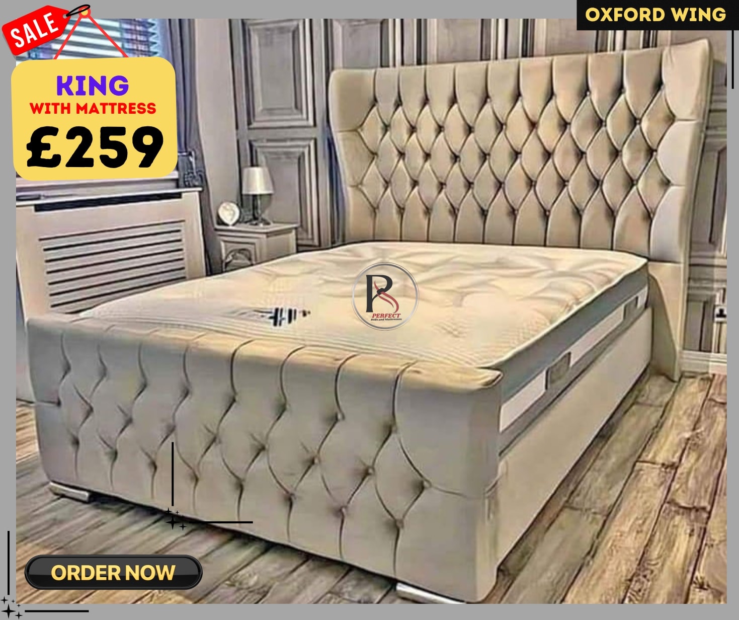 Perfect Beds And Mattress Facebook ad: ππ₯ππ‘π π‘ππͺ ππππ¦ ππ‘π π ππ§π§π₯ππ¦π¦ππ¦β¦
