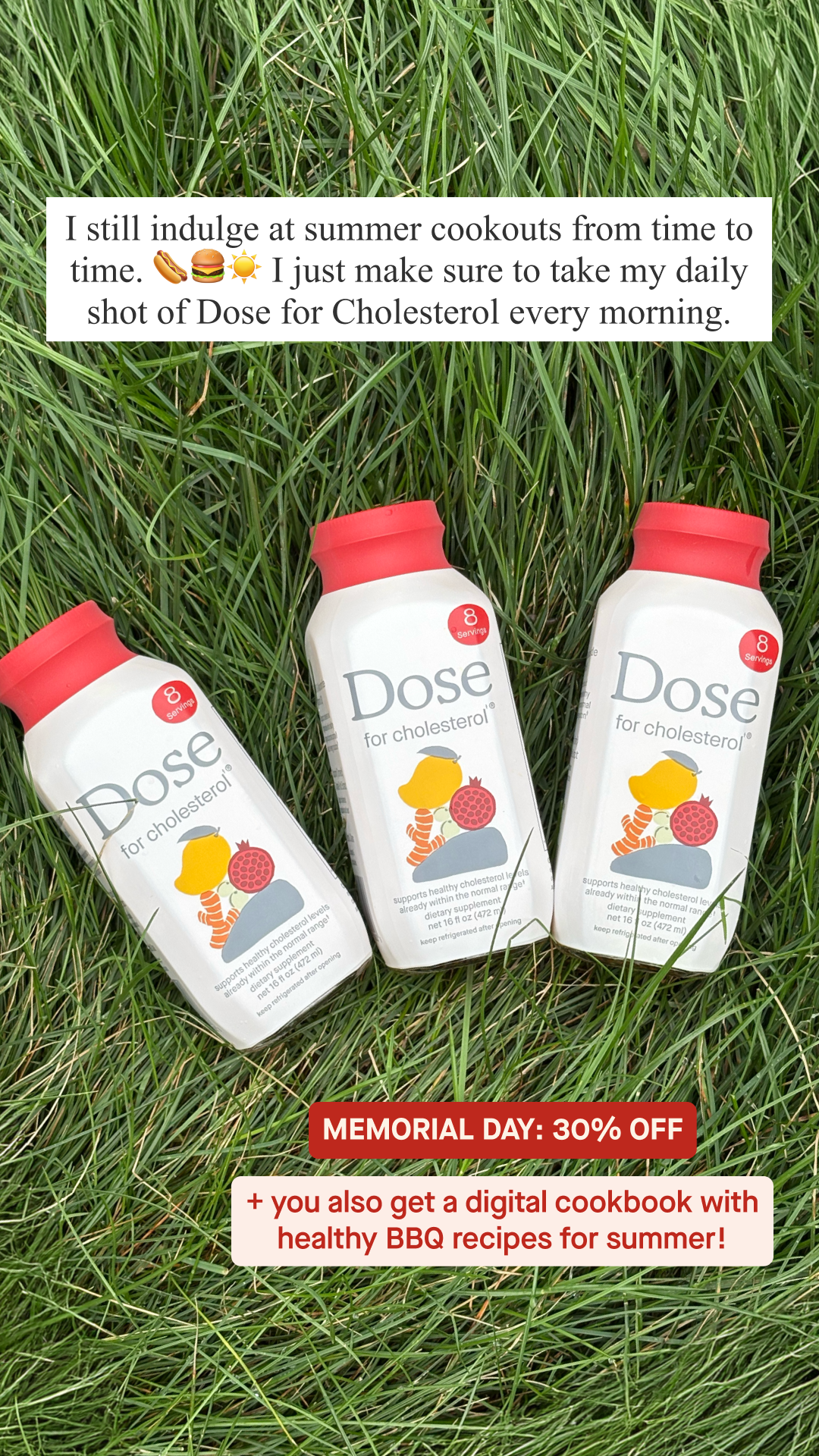 Dose for Cholesterol Facebook ad