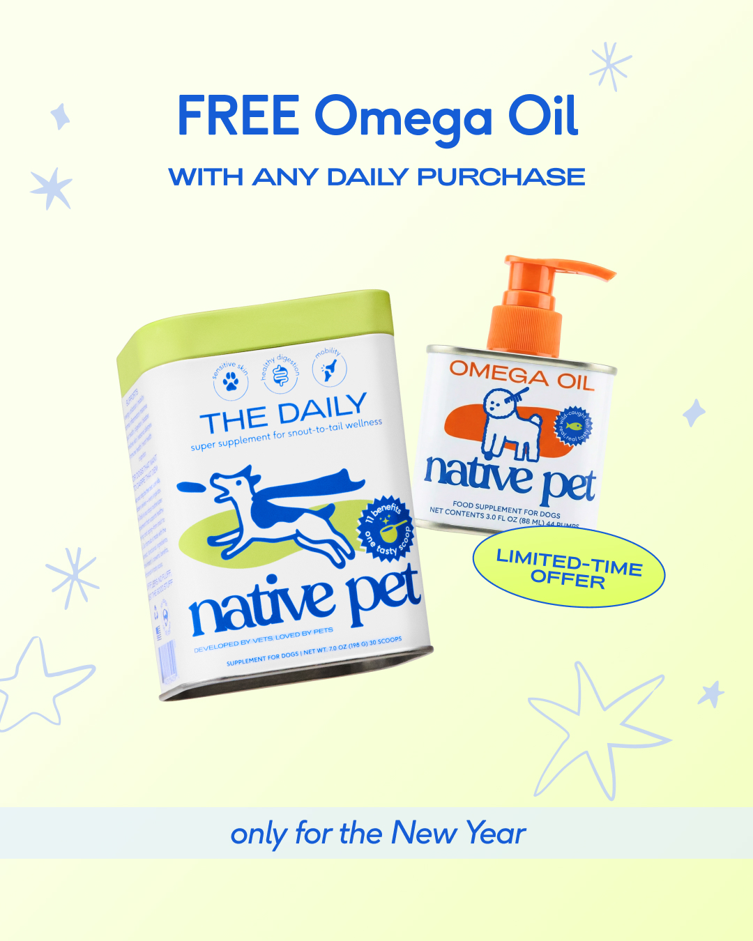 Native Pet Facebook ad