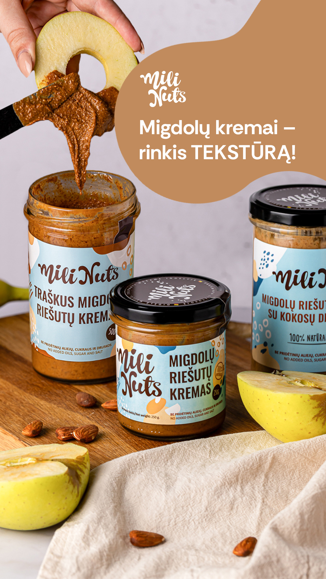 Mili Nuts Facebook ad from Feb 2, 2026