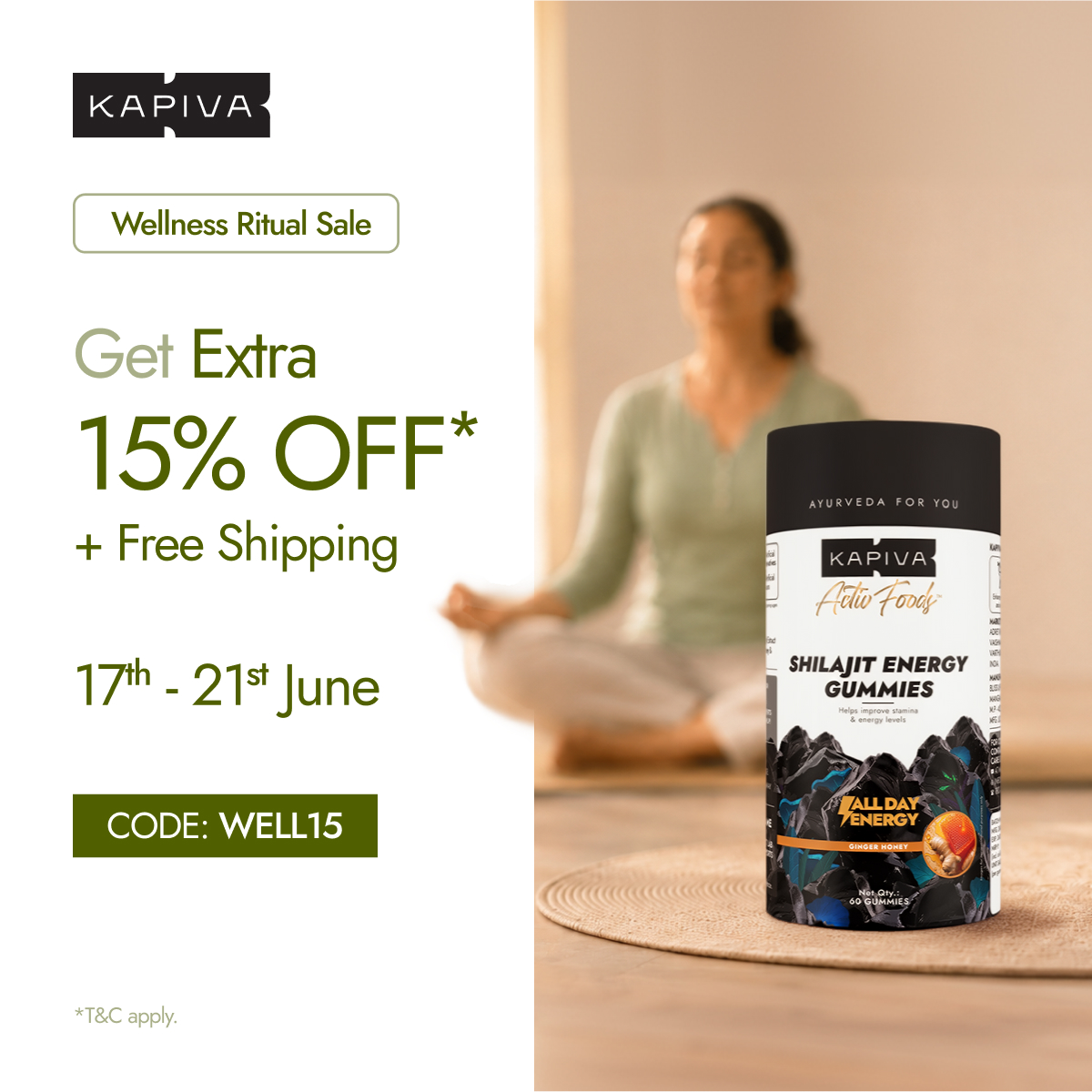 Daily Wellness Solutions by Kapiva Facebook ad