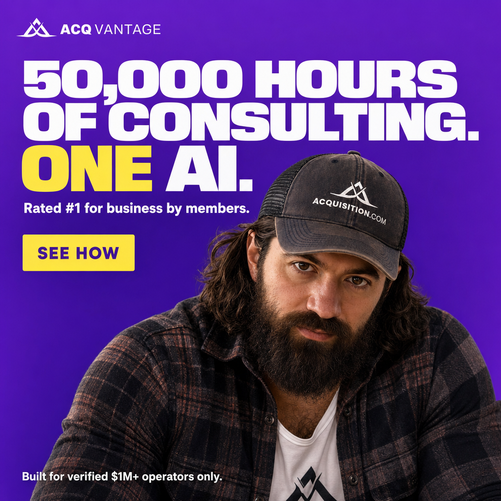 Alex Hormozi Facebook ad