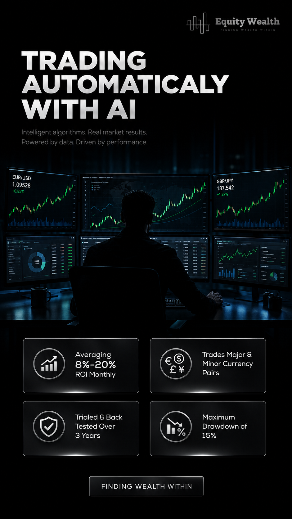 Equity Wealth Facebook ad: Trade Smarter, Not Harder