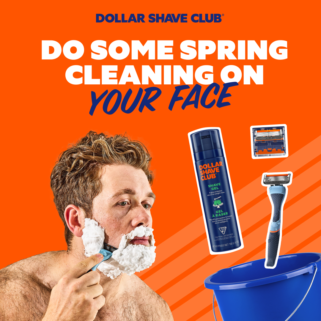 Dollar Shave Club Facebook ad