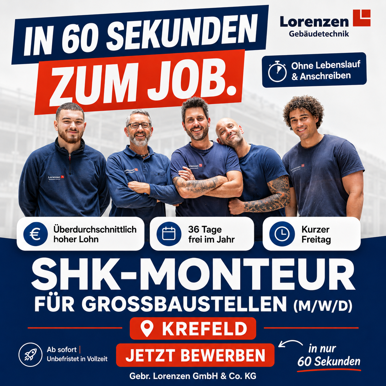 Lorenzen Gebäudetechnik Facebook ad