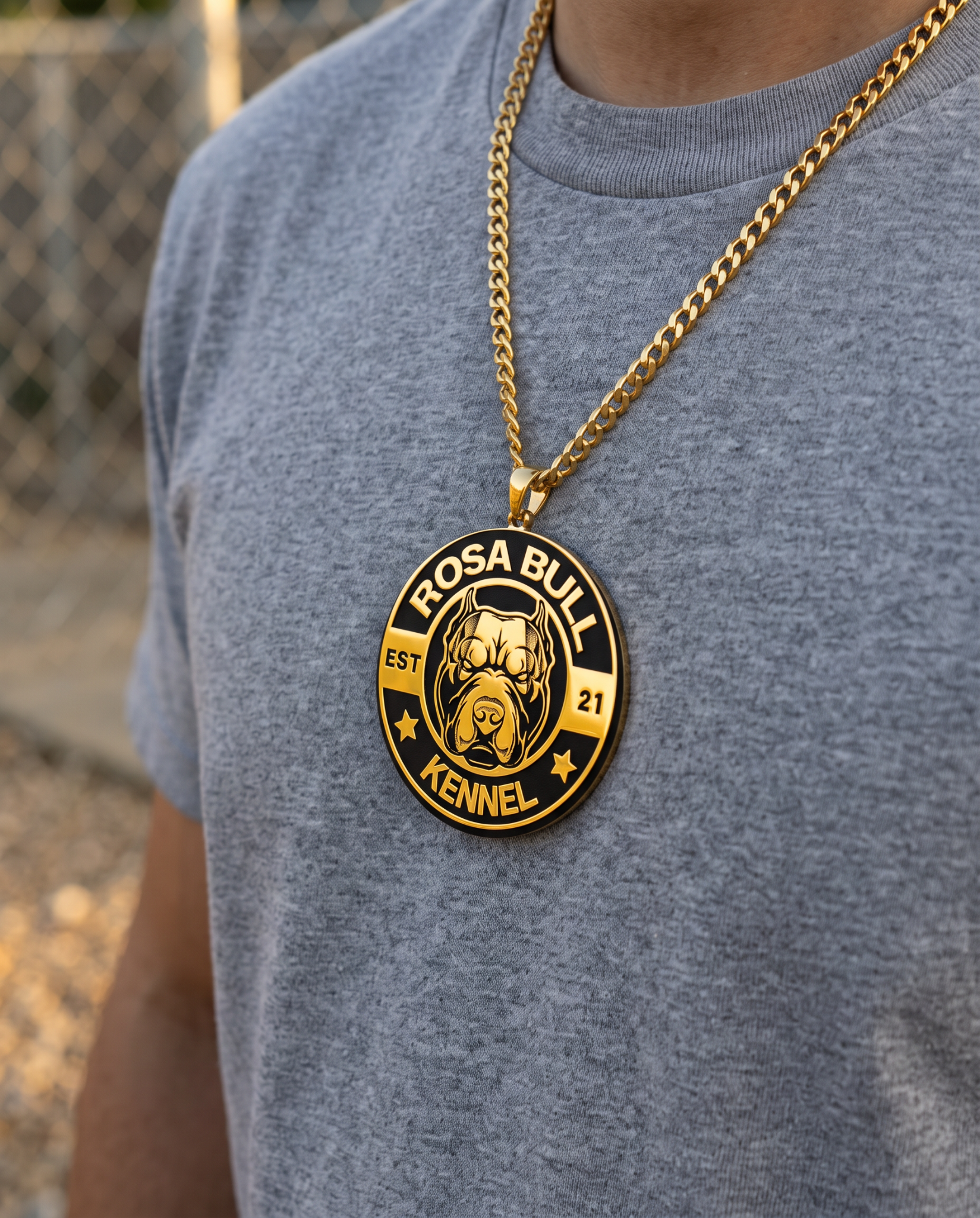 Pendantify Facebook ad: Your Logo on a Necklace