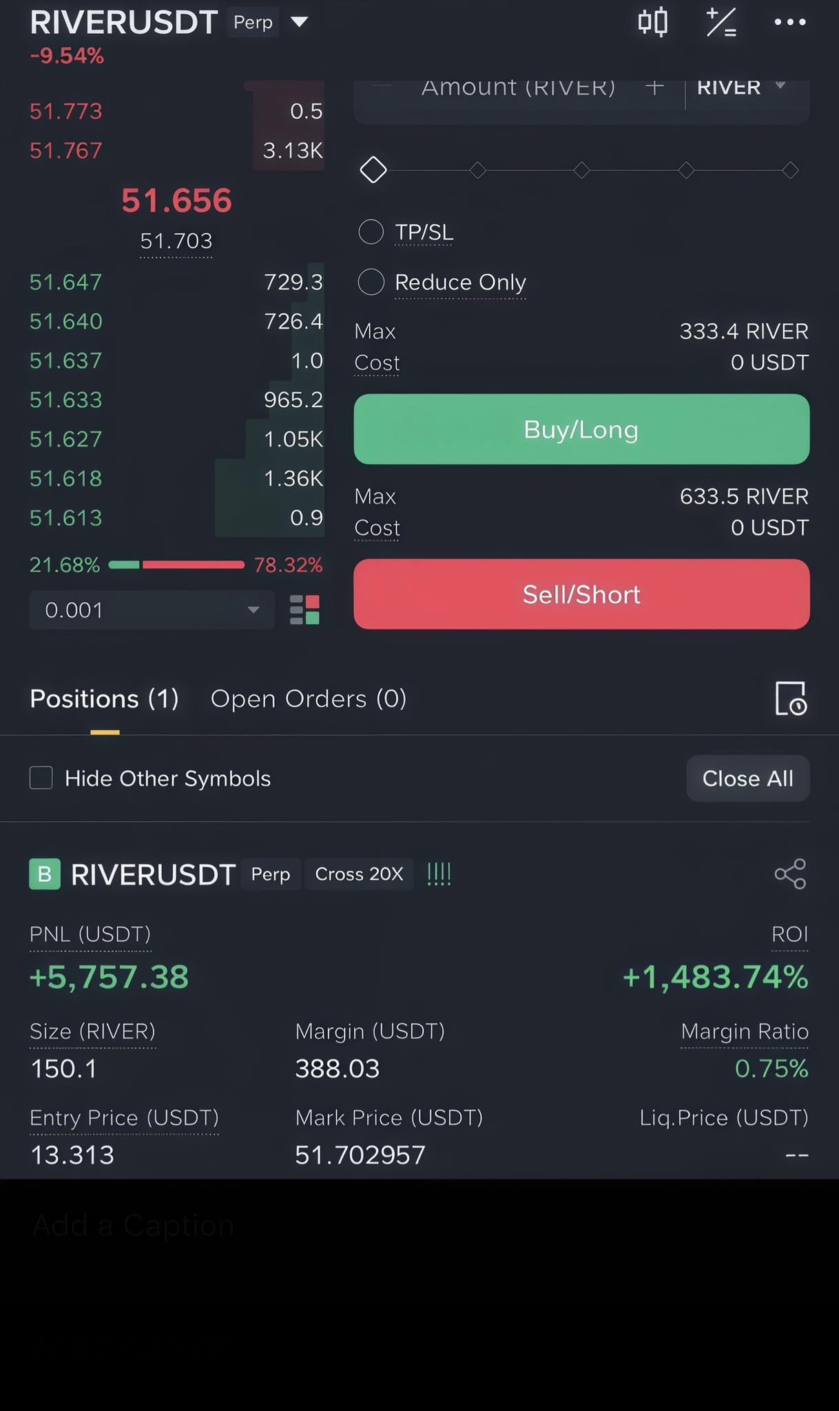 SkyTrader Facebook ad: Crypto Futures Trading with 99% Accuracy Signals.