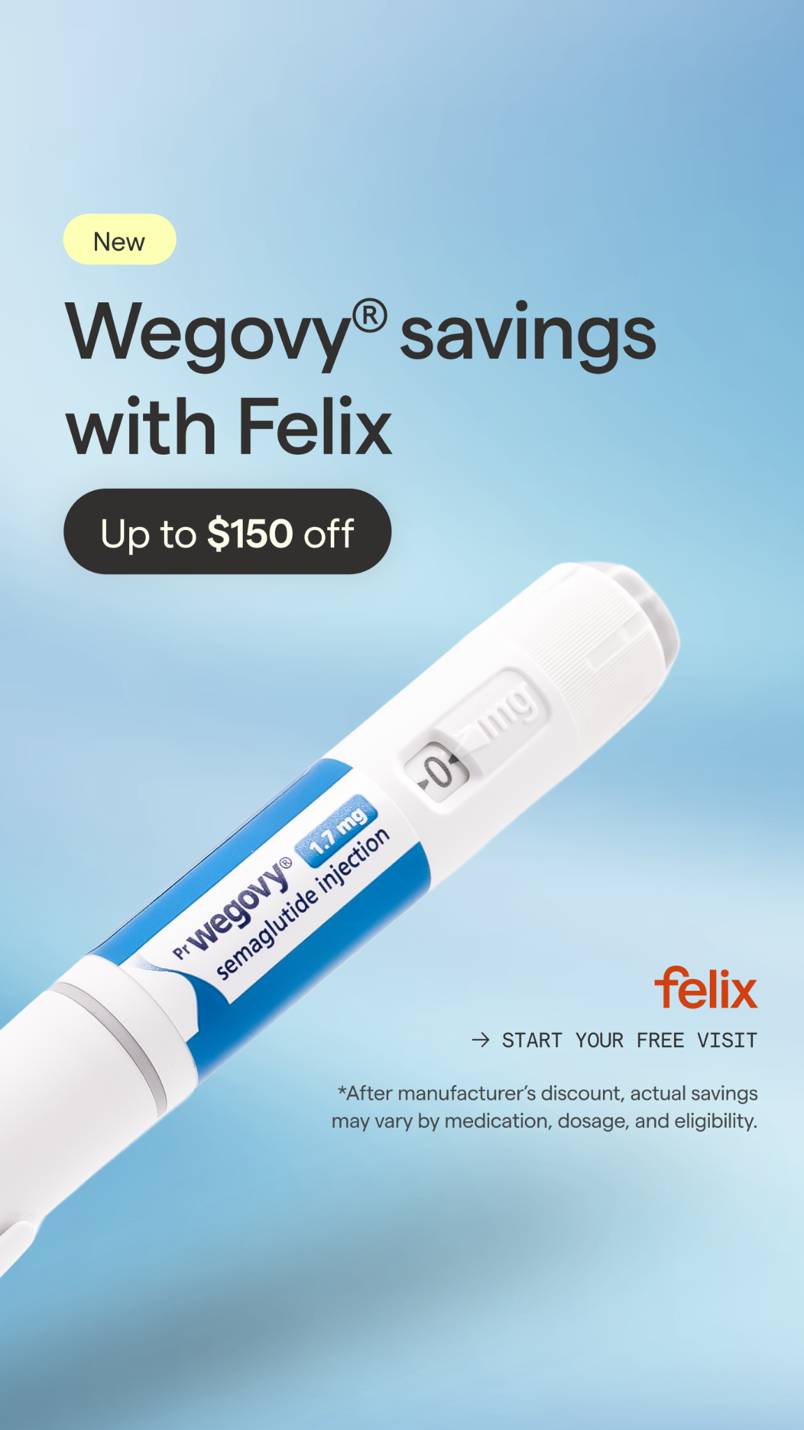 Felix Health Facebook ad