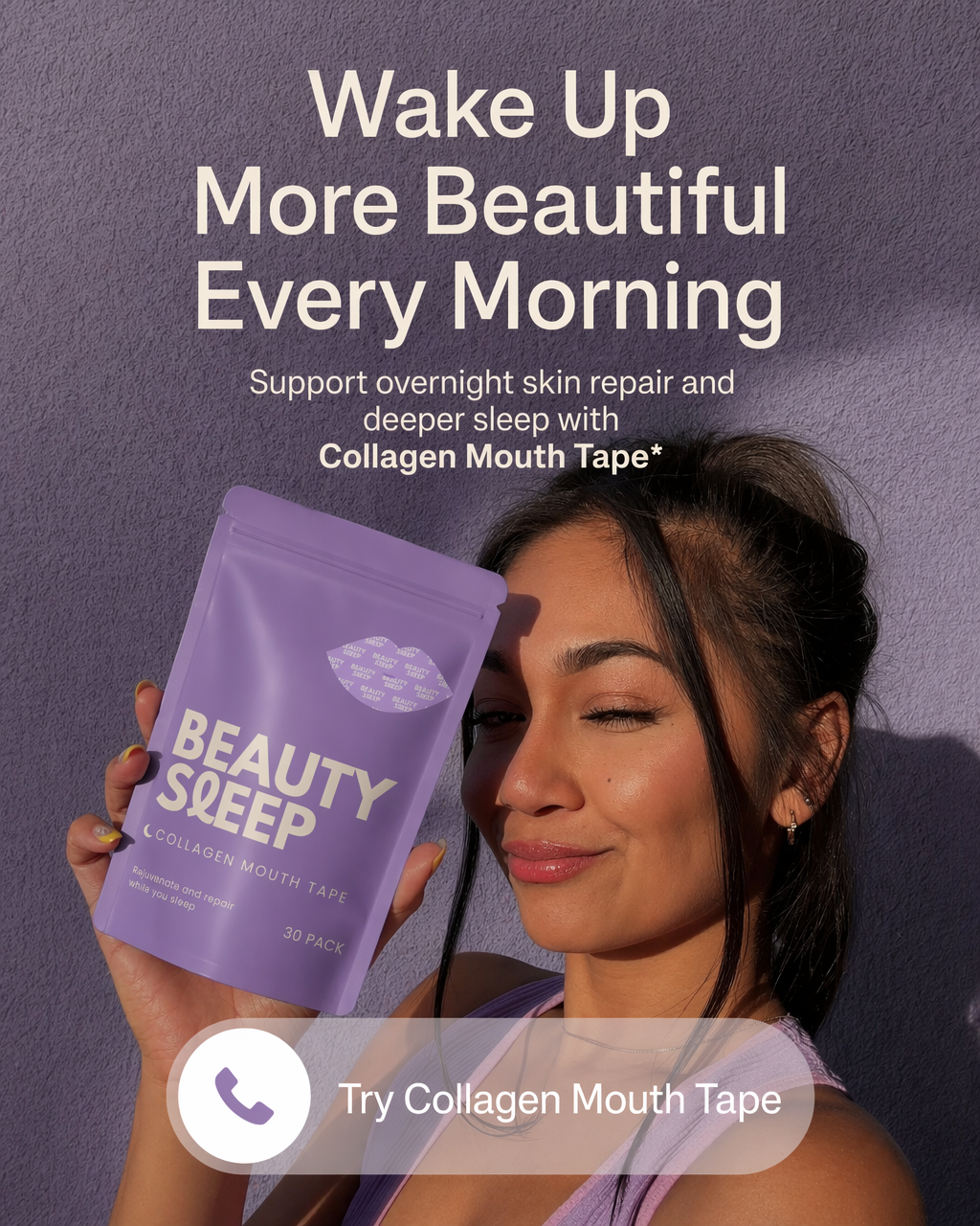 Beauty Sleep Facebook ad