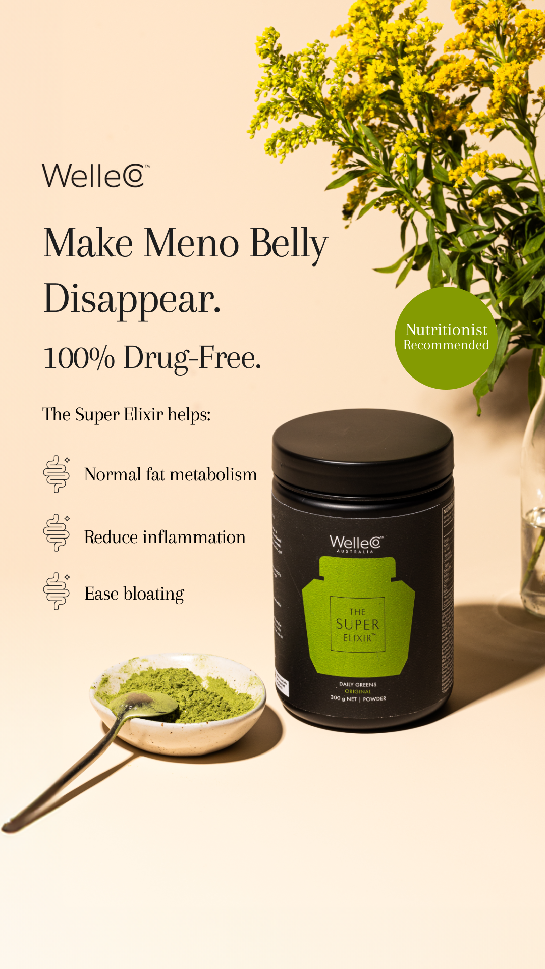 WelleCo Facebook ad